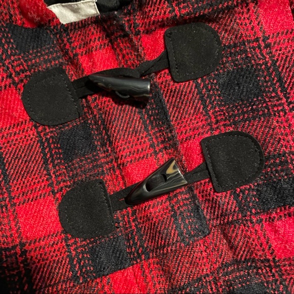 Buffalo Plaid Toddler Coat - Picture 2 of 3